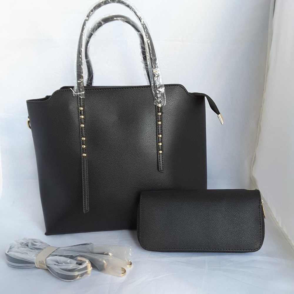 FAUX LEATHER PURSE